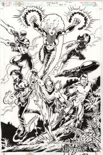 TITANS Issue #19 Splash Page