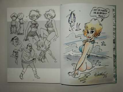 Walthéry, François | Natasja 22 - De blauwe sperwer - Luxe uitgave met opdrachttekening in kleur - Oplage: 120 ex. - Cartonné - EO - (2014) | Catawiki