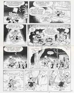 Macherot | Sibylline, planche n°7 Ã  l’encre de Chine de… | Millon