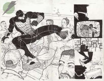 Ramon Villalobos - Nighthawk Issue 1 Page 2-3