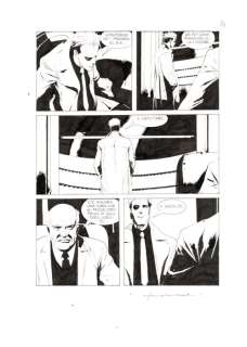 Corrado Roi | Nathan Never Gigante nuova serie n. 17 - C. Roi - Tavola Originale "I giorni della maschera" - Page volante - Exemplaire unique - (2014) | Catawiki