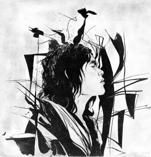 Paul Pope - Self Portrait, Cover, Pulp Hope 2: The Art of Paul Pope - Archaia, 2024