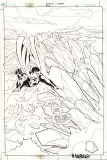 SUPERMAN-1987 Issue #596 Splash Page | ComicConnect