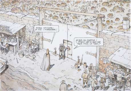 Moebius - Arzach l‘Arpenteur, illustration inspirée de …