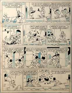 Willy Vandersteen | Willy Vandersteen - Originele pagina Pontius en Pilatus (voorloper Vrolijke Bengels) - (1947) | Catawiki