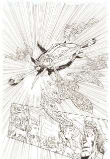 Oliver Nome - Michael Turner‘s Fathom: Kiani #1 P.7 - Ship Splash - 2012 Signed