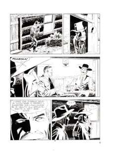 Fabio Civitelli | Tex n. 477 - 2x F.Civitelli - Tavola Originale "Sfida selvaggia" - Page volante - Exemplaire unique - (2000) | Catawiki