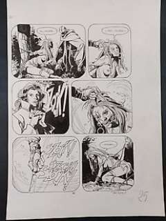 Ferdinando Tacconi | Dylan Dog n. 28 - Ferdinando Tacconi - Tavola Originale n. 28 "Dylan Dog: Lama di Rasoio" - Firmata - Page volante - Exemplaire unique - (1989) | Catawiki