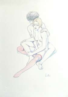 Leone Frollo | Pin Up - Leone Frollo - illustrazione originale - Page volante | Catawiki