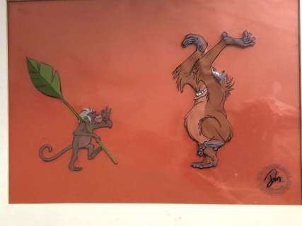 Walt Disney | Walt Disney - Original Production Cel - Jungle Book - (1967) | Catawiki