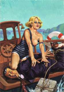 Emanuele Taglietti - Copertina per Vipera Bionda 4\u00a0 \u2018A un passo dalla morte\u2019