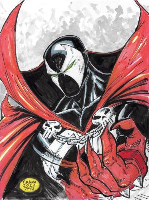 Spawn [Commission] (Jim Hanna) | Clan McDonald Comics