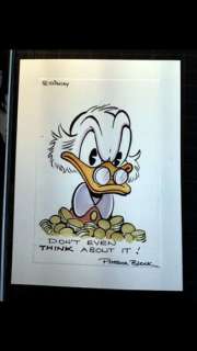 Patrick Block. | Donald Duck, Uncle Scrooge - Patrick Block Scrooge Mcduck Watercolour & Comicbook The Case of the missing mummy | Catawiki