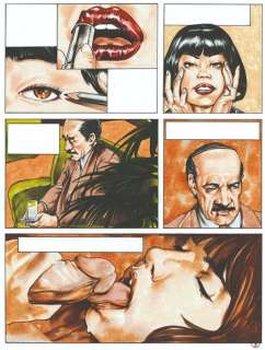 Stefano Mazzotti | S. Mazzotti - tavola originale x Selen "LA GELOSIA" - Page volante - Exemplaire unique | Catawiki