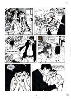 Nicola Mari | Dylan Dog n. 194 - Nicola Mari - Tavola Originale "La strega di Brentford" - Page volante - Exemplaire unique - (2002) | Catawiki
