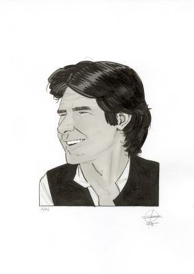 Renaud Roche | Les Guerres de Lucas – Dessin original – R32 | Galerie Barbier