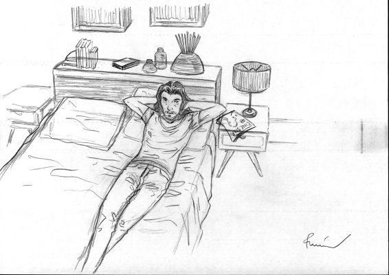 DESSIN ORIGINAL POUR AMOROSTASIA PAR CYRIL BONIN - ILLUSTRATION N°1 | Pulp’s