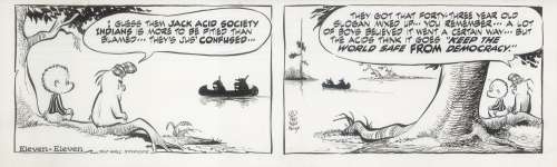 Pogo - Walt Kelly | 161.) Pogo Daily Strip | Galerie Laqua