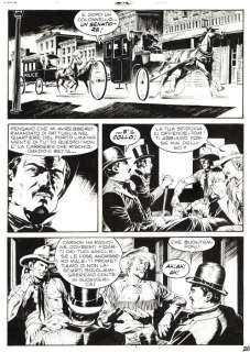 Maurizio Dotti | Tex n. 639 - Maurizio Dotti 2x Tavola Originale "Nei bassifondi di San Francisco" - Page volante - Exemplaire unique - (2014) | Catawiki