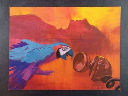 Aldo Di Gennaro | Aldo Di Gennaro - Help! - Page volante - Exemplaire unique | Catawiki