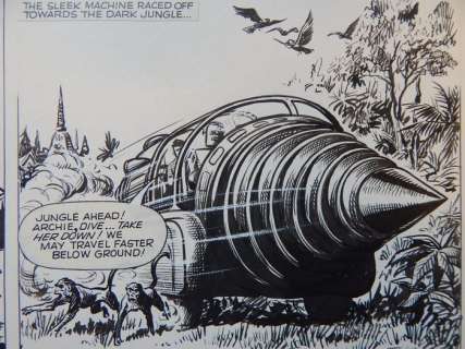 Kearon, Ted | Kearon, Ted - Originele pagina - Archie, de man van Staal - Archie and the Giant Scorpion - (1966) | Catawiki