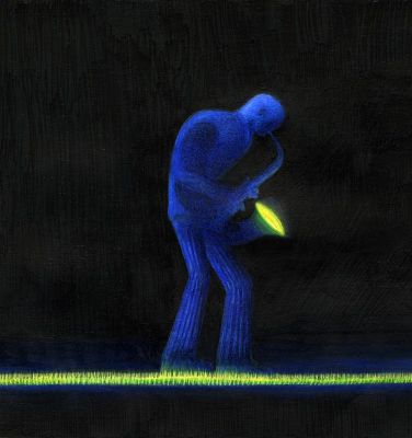 Lorenzo Mattotti | Blue Jazz, 2025 | Philippe Labaune Gallery