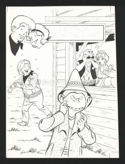 Tibet - Couverture originale - L‘Hideux Zorfeline - Chick Bill