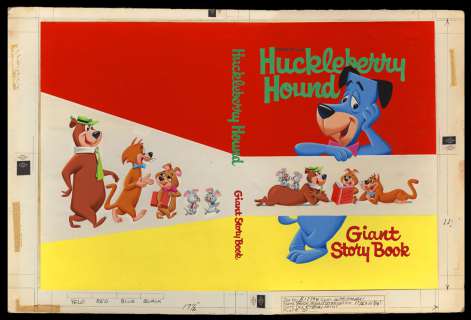 HUCKLEBERRY HOUND GIANT STORY BOOK Cover | ComicConnect