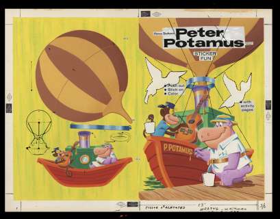 PETER POTAMUS STICKER FUN Cover | ComicConnect