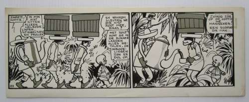 Sleen, Marc | Sleen, Marc - Originele strook - Nero - De witte parel - (1962) | Catawiki