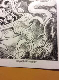 Alessandro Gottardo | Donald Duck - â€œCom’è profondo il mareâ€ - Page volante - Exemplaire unique - (2021/2021) | Catawiki