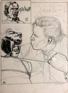 Tanino Liberatore | Tanino Liberatore - original artwork "Rraagah!" - Page volante - Exemplaire unique | Catawiki