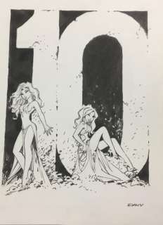 Dany | Dany - Dessin original - 10 ans... | Catawiki