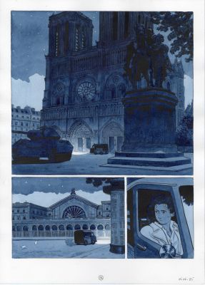 Dominique Bertail | Madeleine, Résistante tome 4 – Planche originale 36 | Galerie Barbier