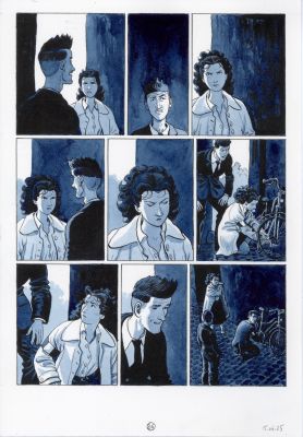 Dominique Bertail | Madeleine, Résistante tome 4 – Planche originale 26 | Galerie Barbier
