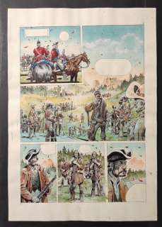 Renzo Calegari, Sergio Tisselli | Guerra di Frontiera - Renzo Calegari, Sergio Tisselli - tavola originale - Page volante - Exemplaire unique - (2013) | Catawiki