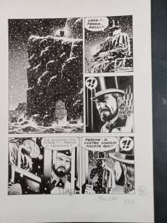 Fabio Civitelli | Fabio Civitelli - Missione a Boston - 1x tavola originale - Page volante - Exemplaire unique | Catawiki