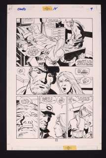 Original Art from Challengers of the Unknown #18 (1998), Page 9 Pencils by Mike Zeck, Inks by Denis Rodier | mycomicshop.com