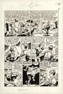 145: Davis Garden Party p2 Haunt 17 1953 original art | Russ Cochran