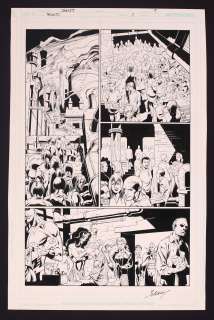 Original Art from Trinity #11 (2008) Page 7 Pencils by Mark Bagley, Inks by Art Thibert | mycomicshop.com