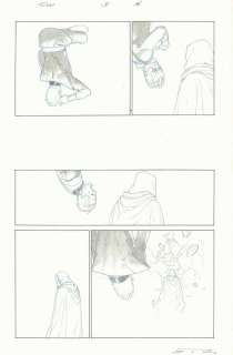 Esad Ribic - Secret wars #5 p. 14 - molecule man and doctor doom - 2015 signed