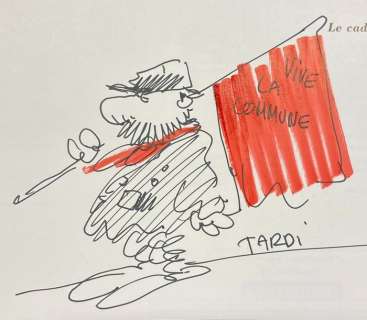 Tardi & Vautrin | Tardi T1 - Dédicace - Le cri du peuple "Les canons du 18 mars" - Cartonné - EO - (2001) | Catawiki