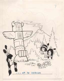 Bussemey (Roger) | Moky et Poupy, illustration Ã  l’encre de Chin… | Millon