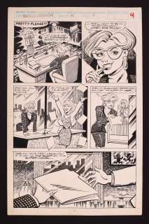 Original Art from Barbie Fashion #20 (1992) Page 4 Pencils by Dan Parent, Inks by Bob Downs