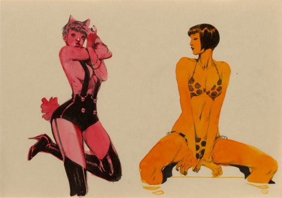 Vince | NYMPHES – Dessin original 91 | Galerie Barbier
