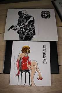 Koeniguer, Michel - Koeniguer, Michel - Dessin original + dessin original couleur - Blooklyn 62 Precinct - (2005/2006)