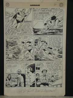 1398: Superman #95 Original Comic Page. | Weiss Auctions
