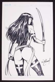 Psylocke Sketch by Will Conrad | mycomicshop.com