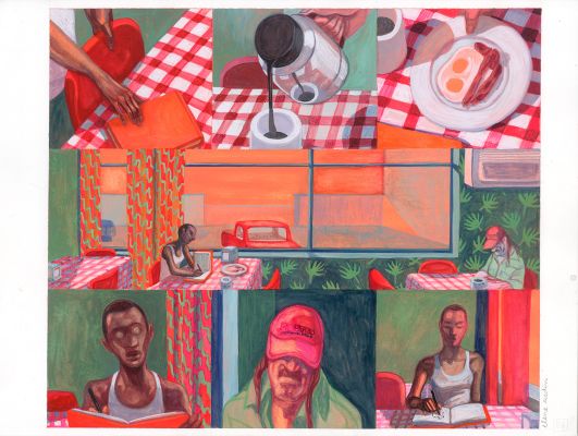 Elene Usdin | Detroit Roma – Planche originale 60 | Galerie Barbier
