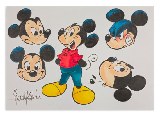 MOLINARI LARA (n. 1970) - Five Mickey Mouse | Capitolium Art